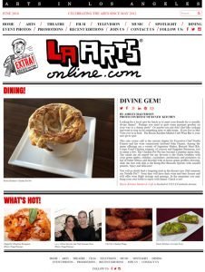 LA ARTS online review on June 2016