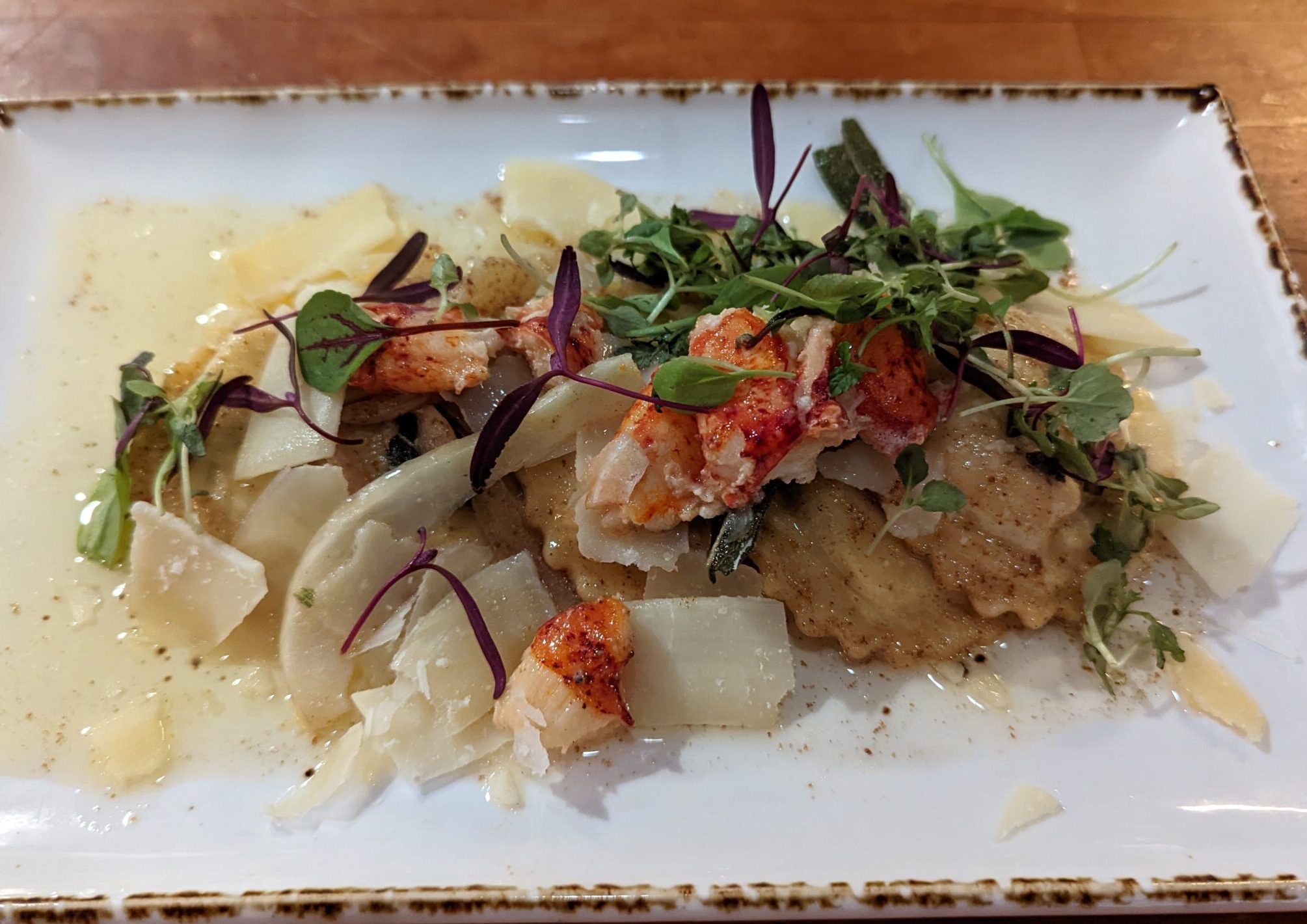 lobster ravioli2 Rustic Kitchen LA