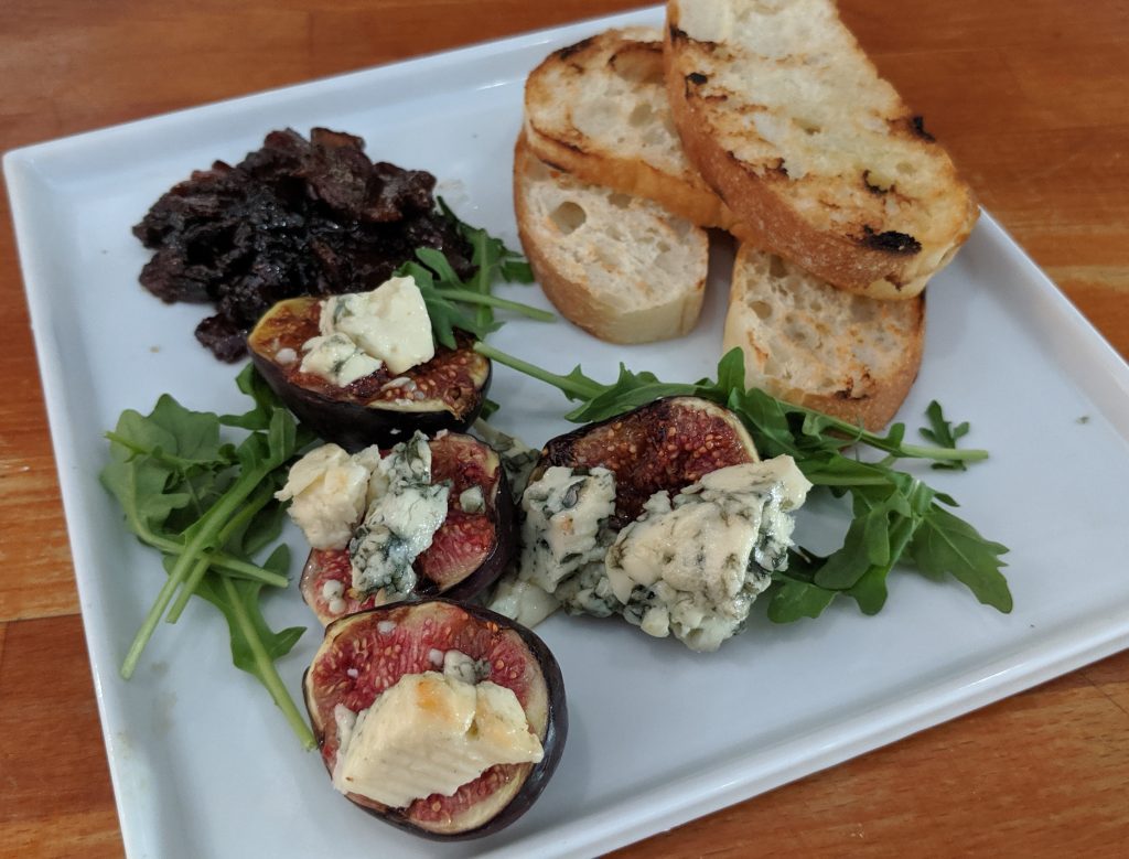 Fig and blue cheese Rustic Kitchen LA