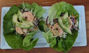 shrimp lettuce wraps